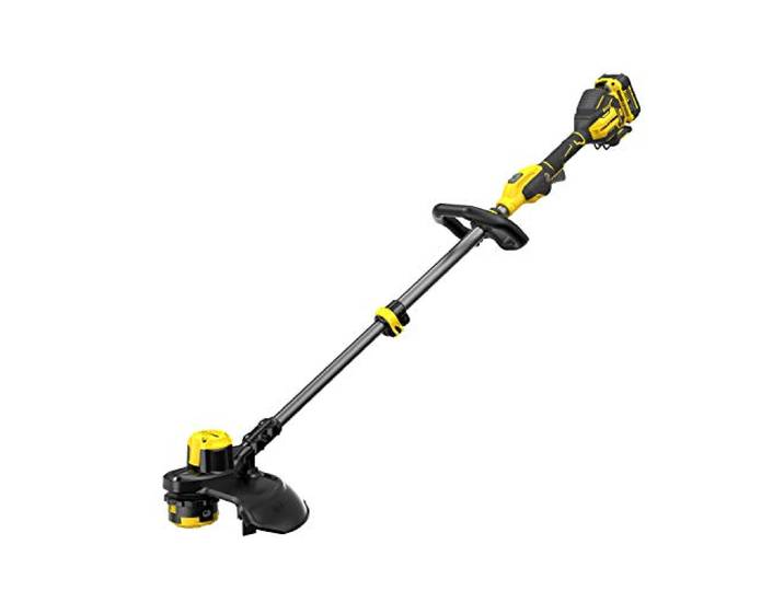 STANLEY FATMAX V20 Coupe-bordure sans fil Brushless 33cm\, SFMCSTB933M-QW Grande zone de coupe\, alimentation par pompe QUICKWIND\, transmission par engrenages\, vitesse variable\, crochet intégré