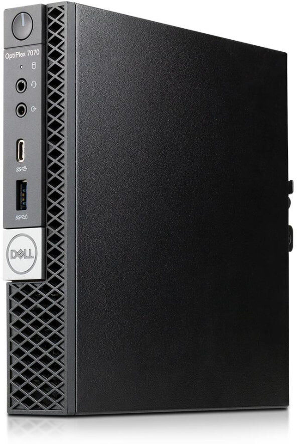 Dell OptiPlex 7070 Micro, Intel Core i3 9100, 8GB RAM, 128GB SSD, Windows 11 Pro