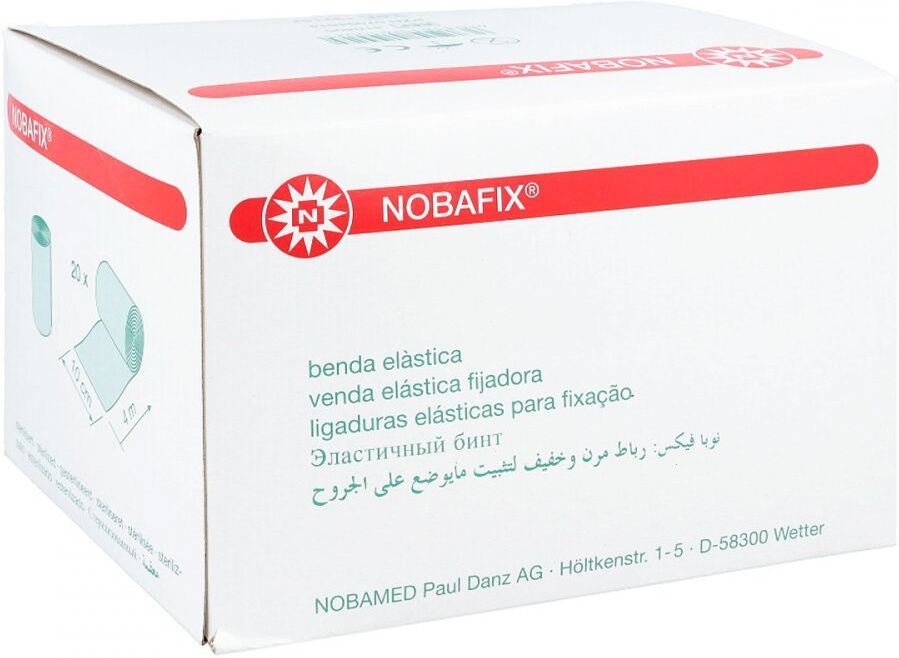 Nobafix Fixierbinden 4mx10cm elastisch 20stk