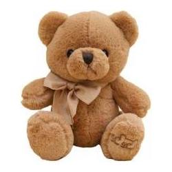 Lean Toys Lean Plüsch Maskottchen Huggable Large Teddy Bear Mit Kartenspiel Braun 40Cm (40 cm) (66583688)