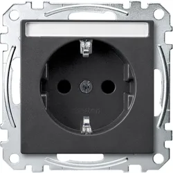 Merten SCHUKO-Steckdose anth MEG2302-0414