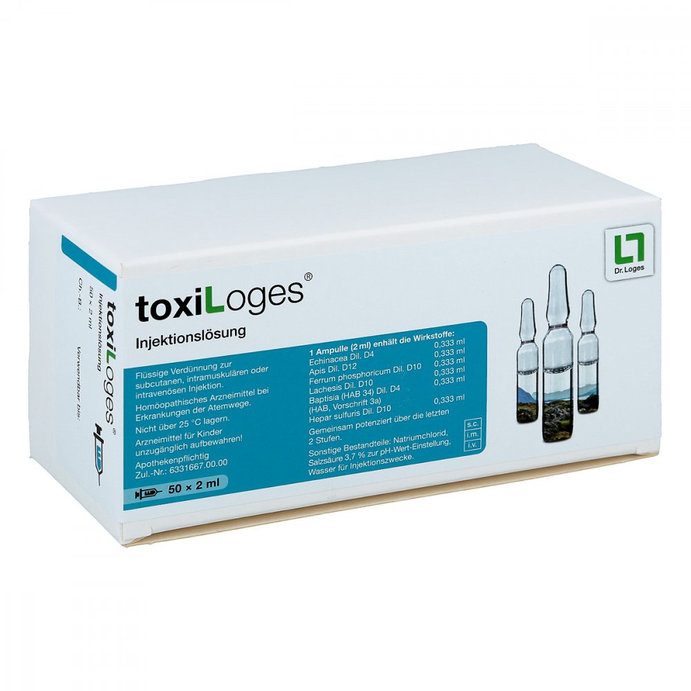 Dr. Loges + Co. GmbH Toxi Loges Injektionslösung Ampullen 03023912