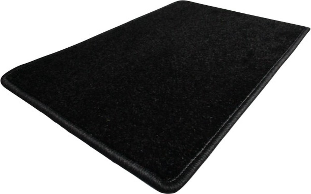Karpet Banton Rechthoekig Vloerkleed - Zwart - 133 x 190 cm