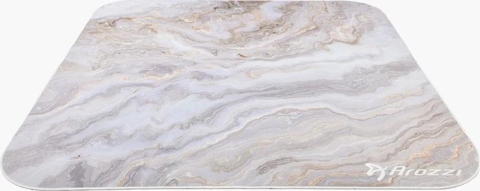 Arozzi Zona Quattro Floor Pad White Marble