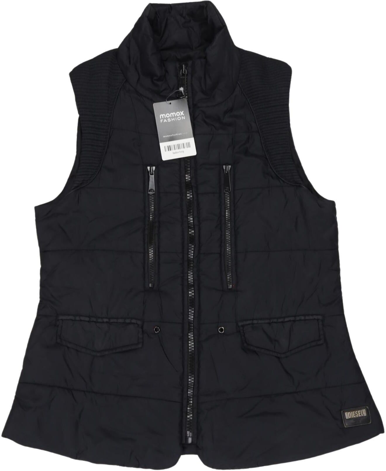 Diesel Damen Weste, Marineblau, Gr. S, Synthetik / Leder - Second Hand