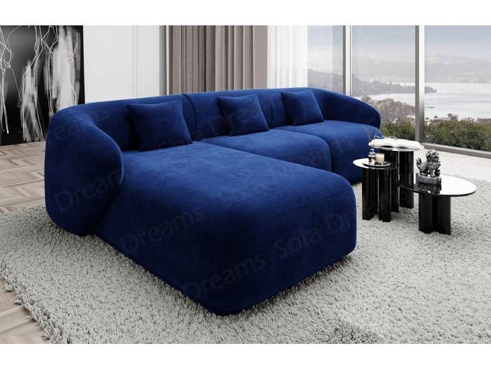 Ecksofa Marbella L-Form aus Stoff