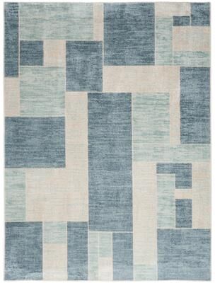 Nourison Astra Machine Washable Paneled Area Rug