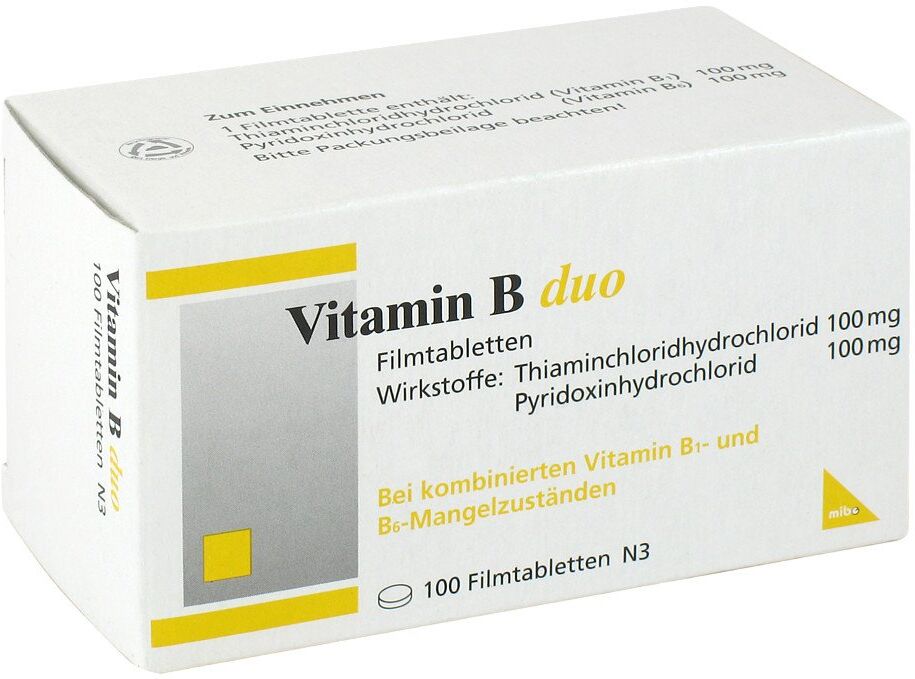 MIBE Vitamin B Duo Filmtabletten