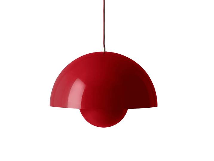 &Tradition Suspension Flowerpot VP2 Vermilion red