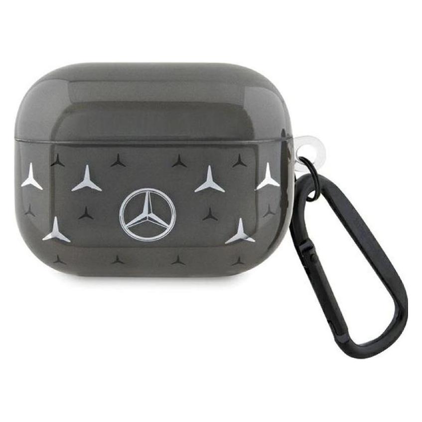 Mercedes-Benz Mercedes MEAP8DPMGS AirPods Pro cover czarny/black Large Star Pattern (Kopfhörer Hülle) (Mer007829-0)