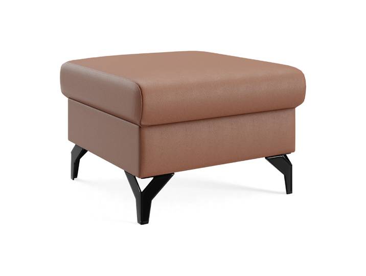 Hocker Classica-8011, Johann Jakob, kat. j, mercury brandy, Leder