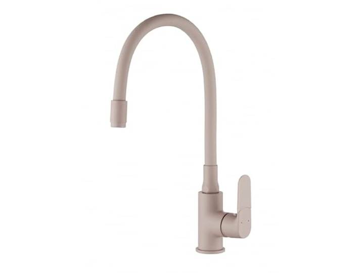 KOLMAN Wasserhahn Küche Spültischarmatur Beige JOGA PLUS Küchenmischer flexiblen Auslauf