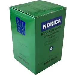 NORICA Büroklammern Silber 3,2 cm 1000 Stück