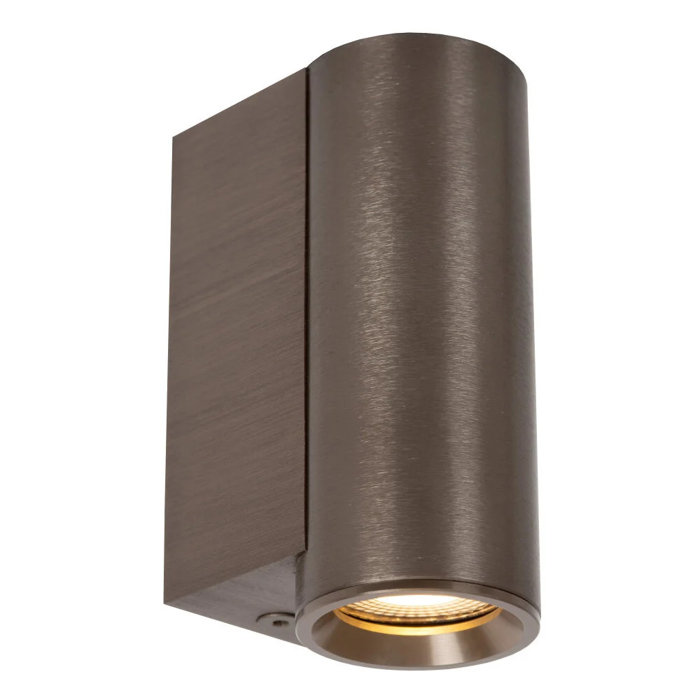 Lucide DUPLA Wandspot Wandlamp Koffie - 1xGU10 (MR11)