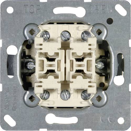 Jung Einsatz Doppel-Wechselschalter LS 990, AS 500, CD 500, LS design, LS plus, FD design, A 500, A plus, A creation, CD plus, SL