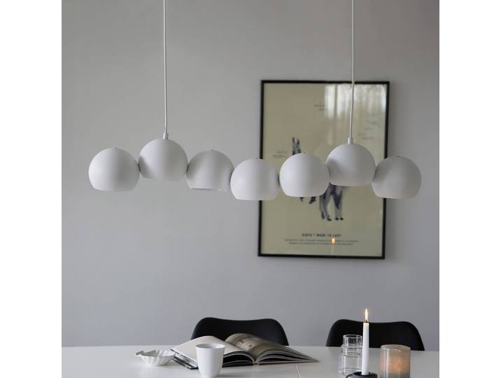 Cupolo 7 Pendelleuchte White - Markslöjd - Wohnzimmer - Modern - Metall - Mehrflammig