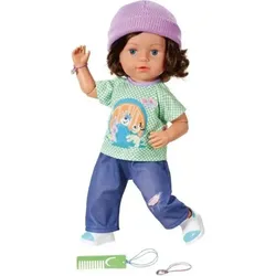 BABY born® 833049 Brother Play & Style brünett 43 cm, brünett