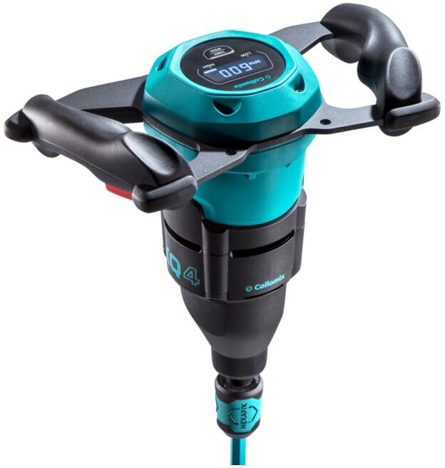 Collomix Agitateur XQ 4 HF avec WK 140 HF, 1500 watts, 230 V, 3 vitesses, - 700 tr/min (29018)