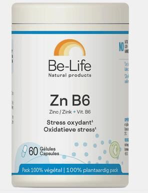BE-LIFE ZN B6 - ZINCO + B6 60 CAPSULAS