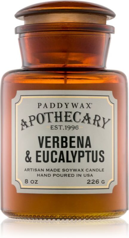 Paddywax Apothecary Verbena & Eucalyptus scented candle 226 g