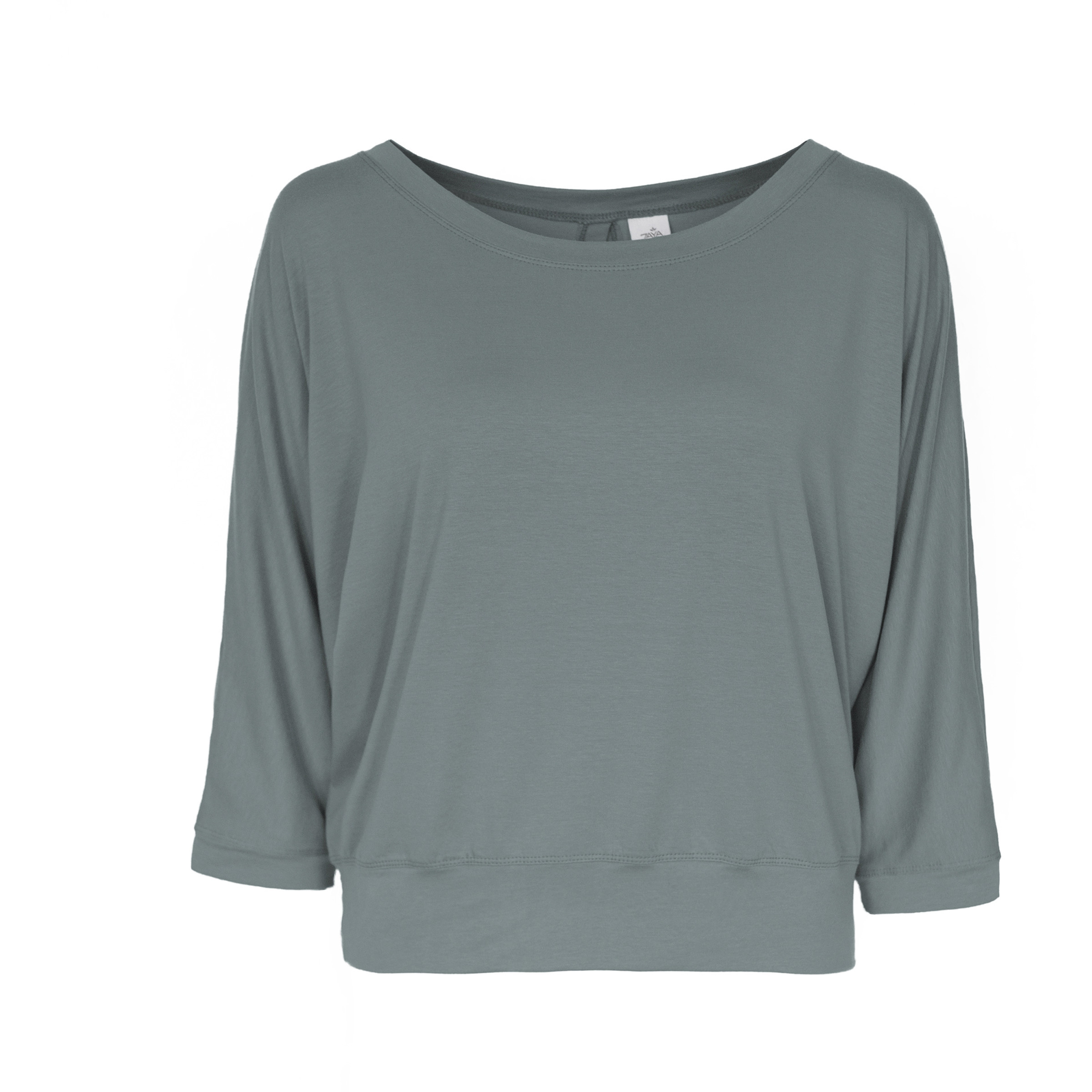 Jaya Frida 3/4 Damen T-Shirts grau Lifestyle | Yoga Hautfreundlich