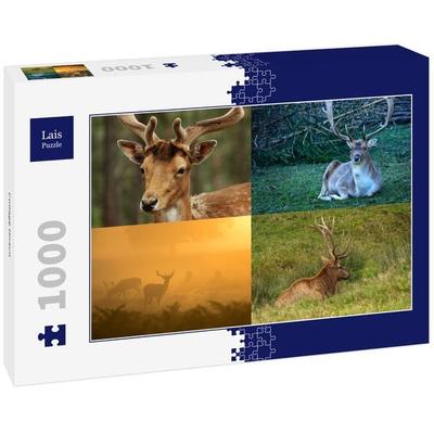 Lais Puzzle Collage Hirsch 1000 Teile
