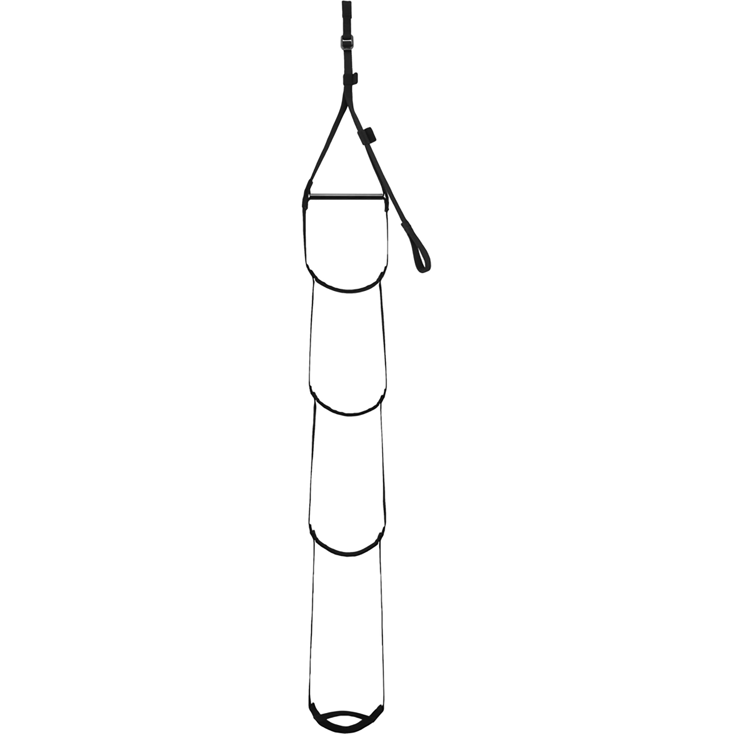 Edelrid Aid Climber Trittleiter Bandschlingen & Reepschnüre schwarz Größe 100CM Alpinklettern