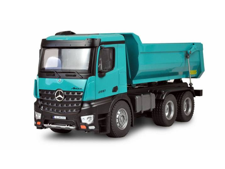 Amewi RC-Bagger Amewi Mercedes Arocs Kipper Pro Metall RTR 1:14 Petrol