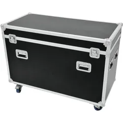 Roadinger Universal-Tour-Case 120cm mit Rollen Profi (Universal), Audio Racks + Cases, Schwarz, Braun