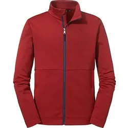 SCHÖFFEL Herren Unterjacke Fleece Jacket Pelham M, Größe 52 in Rot Rot