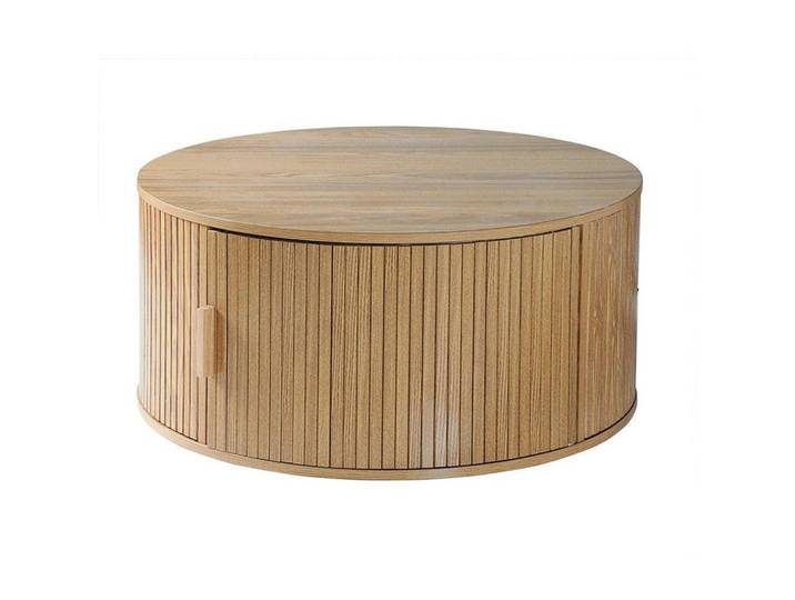 Calicosy Couchtisch mit stauraum - ernest 75/75/35,5 cm, Apfelbaumfarben, Holzwerkstoff, 75x35.5x75 cm, Wohnzimmer, Wohnzimmertische, Couchtische