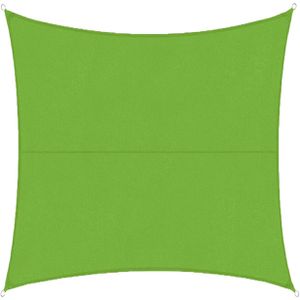 Casa-Pura Sonnensegel fd-8431, grün, quadratisch, 3 x 3m, wasserabweisend, UV-Schutz