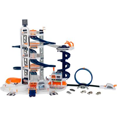 Spiel-Parkhaus KLEIN "Mercedes-Benz - Mega", bunt, Fahrzeug-Spielwelten, KinderB:155cm H:92cm T:80cm, Kunststoff, mit Licht und Sound, B:155cm H:92cm T:80cm