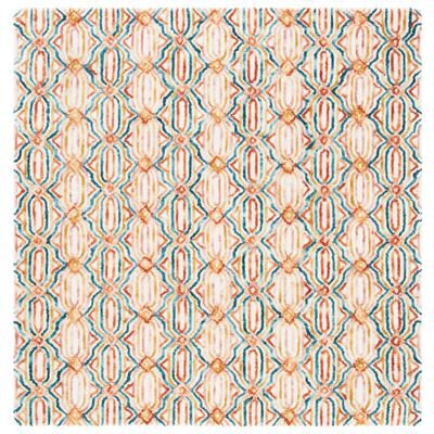 SAFAVIEH Handmade Trace Snezana Geometric Wool Rug