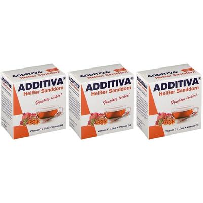 Additiva heißer Sanddorn Pulver 3x 3x100 g