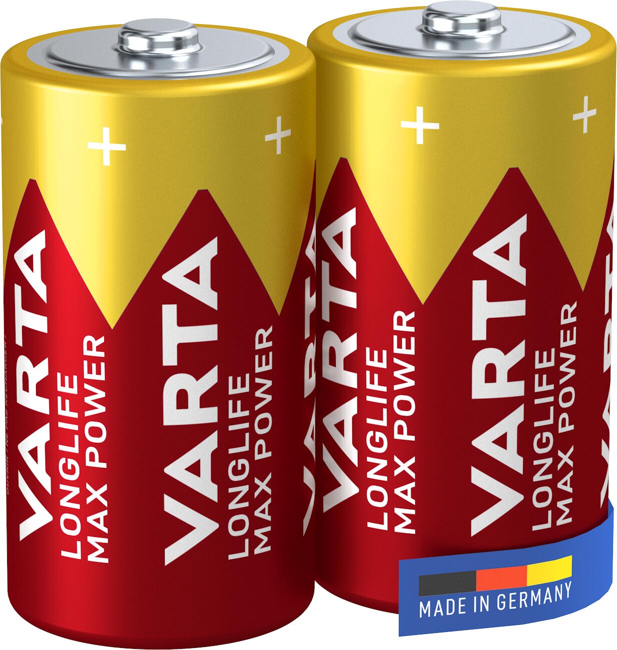 VARTA Longlife Max Power C Blister 2 04714101422