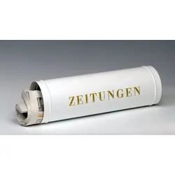 Burg Wächter Zeitungsbox rund weiss 800 W