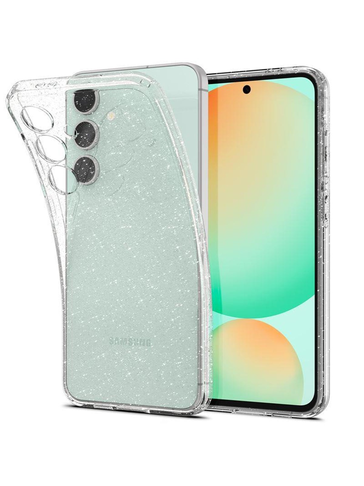 Spigen Liquid Crystal Glitter - crystal quartz - Samsung Galaxy S24 FE