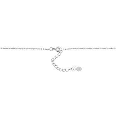 Kette ohne Anhänger ADELIA´S "Halskette mit Anhänger – Münze aus 925 Silber", silber, Halsketten, Damen, 48cm, Silber 925 (Sterlingsilber), Geschenkidee: zeitlos und vielseitig