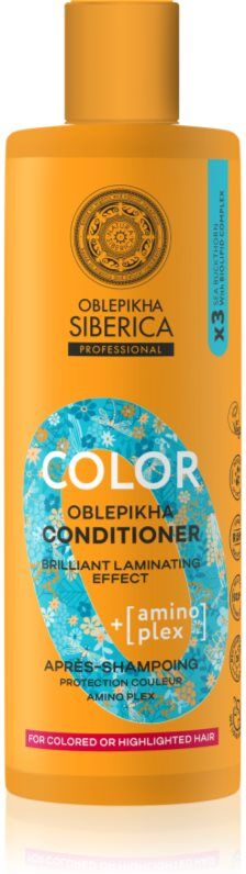 Natura Siberica Oblepikha Siberica Color après-shampoing protecteur de couleur 400 ml
