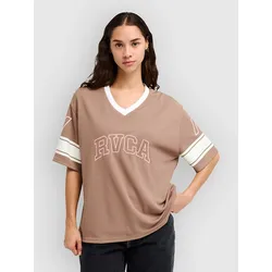 RVCA Jersey T-Shirt cocoa Gr. M