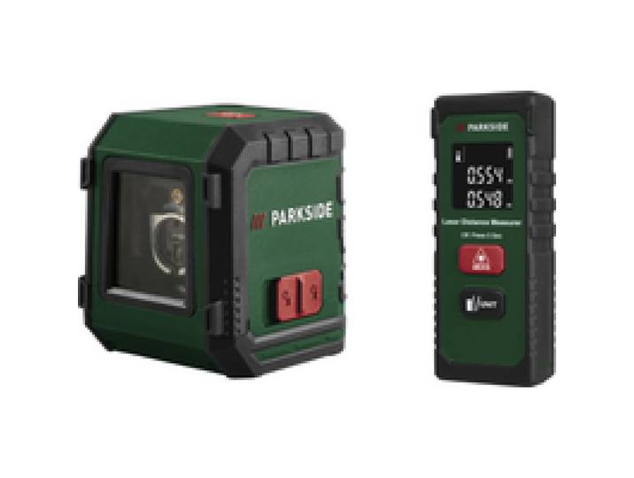 PARKSIDE® Laser en croix, PKLL 7 F6 ou Télémètre laser, PLEM 20 B5 20 m