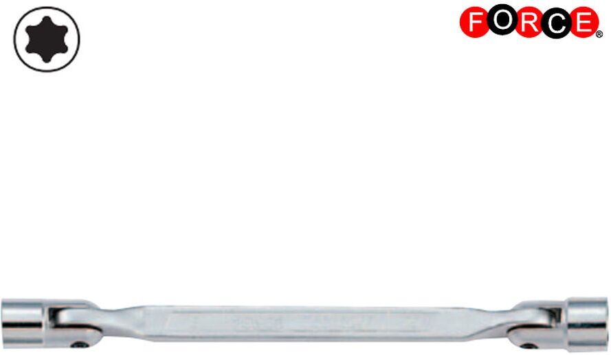 FORCE 7561416F Double Articulated Wrench