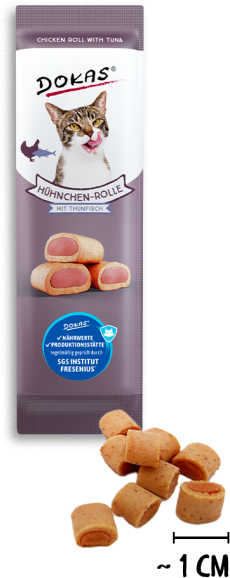 Dokas Rollos de Pollo con Atún 32 uds x 10g