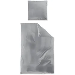 Bettwäsche PARIS Satin (BL 240x220 cm) - grau - BL 240x220 cm