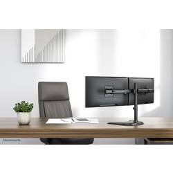 Neomounts NM-D335DBLACK Monitor-Tischhalterung 2 Display(s) 25,4 cm (10) - 68,6 cm (27) Schwarz Neigbar, Schwenkbar