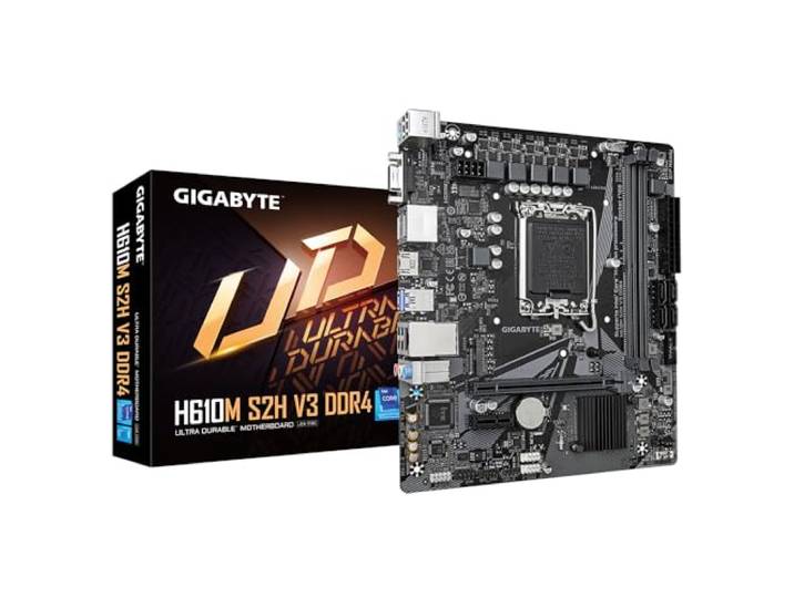 Gigabyte H610M S2H V3 DDR4, M.2, DP/DVI/VGA/HDMI, Soc 1700