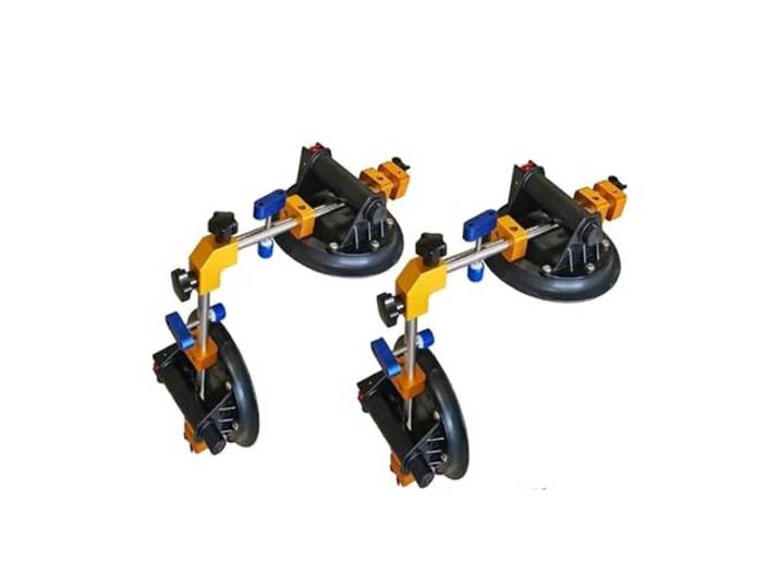 2 teile/los 90 Grad Stein Naht Setter for Stein Slab Installation Hand Werkzeuge Mit 6 zoll Vakuum Tasse