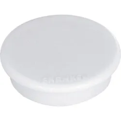 FRANKEN Magnet Ø 1,27 weiß