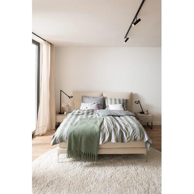 Wendebettwäsche "Panel", lila, B/L: 200cm x 200cm, 1 Stk., 2 Stk., Renforcé, B/L: 80cm x 80cm & 80cm x 80cm, 3 Stk., Renforcé, 100% Baumwolle, SCHÖNER WOHNEN-KOLLEKTION, Bettwäsche, Wendebettwäsche, aus reiner Baumwolle und kleinem Stehsaum